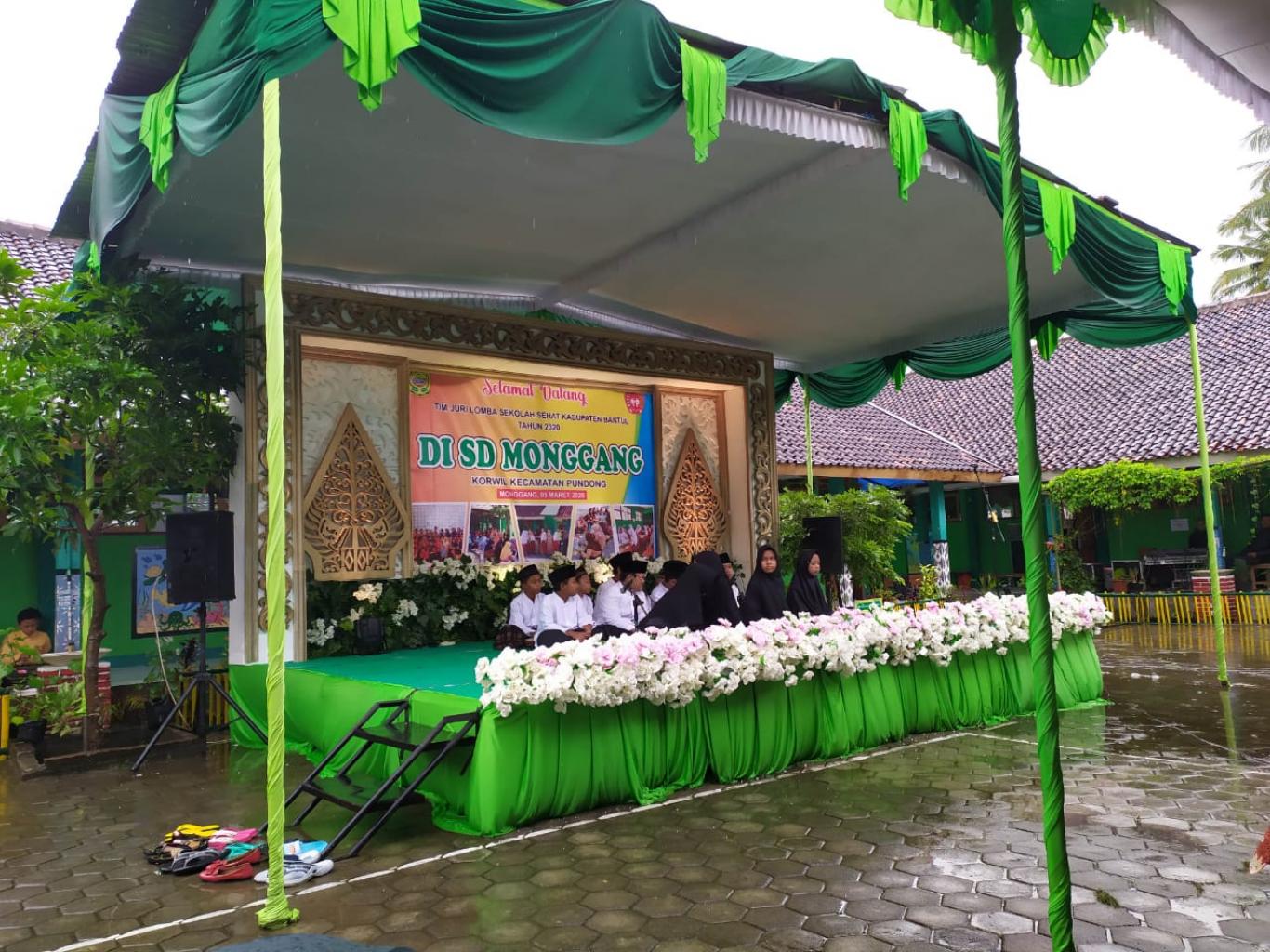 LOMBA SEKOLAH SEHAT DI SD MONGGANG